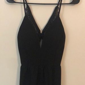 {Dry Goods} Black Romper Dress